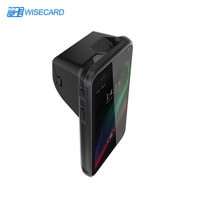 5.5 Inch Handheld Rugged Handheld PDAs QR Code Scanner With 58mm Thermal Printer