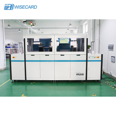 Wisecard FPL 6181H Banking Card Personalization Machine 220V 5.5KW Metal Material