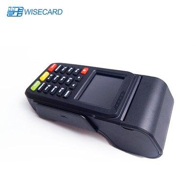 PCIDSS χειροκίνητο τερματικό POS με θερμικό εκτυπωτή και σαρωτή barcode