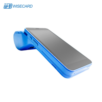 Τετράπυρη EMV Android Pos Τερματικό Μίνι ταμειακό μητρώο Ασύνδετος αναγνώστης καρτών