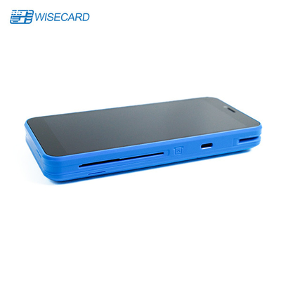 NFC/RFID έξυπνο φορητό Android Pos τερματικό χειροκίνητο πολύχρωμο επιχρισμένο με εκτυπωτή