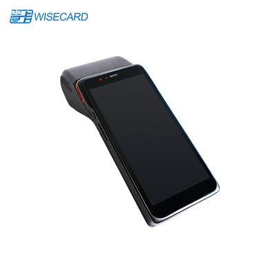 Android 12.0 Τερματικό POS με οθόνη αφής NFC Επαλήθευση δακτυλικών αποτυπωμάτων MSR WiFi / 4G και παρατεταμένη διάρκεια ζωής της μπαταρίας