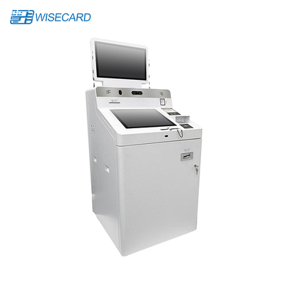 Ηλεκτρονική μηχανή Wisecard για την έκδοση καρτών και τις τραπεζικές υπηρεσίες