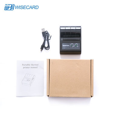 2 θερμικός εκτυπωτής RS232 2000mAh παραλαβών ίντσας 203DPI BT