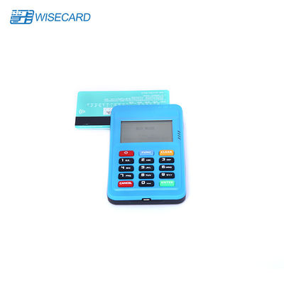 Αρρενωπή πληρωμή τελικό EMV PBOC Wisecard PTS POS με τον αναγνώστη καρτών NFC