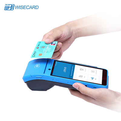 PBOC EMV 5M οθόνη αφής εικονοκυττάρου POS τελικό PCI 5800mAh φορητή