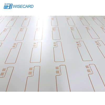 Wisecard LF / HF / UHF Chip RFID Prelam Inlay για έξυπνη κάρτα EMV